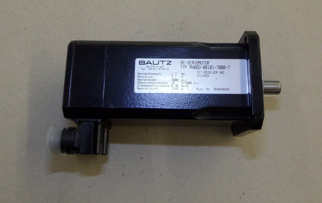 M406D-00101-7000-7 X-Y-Brushless Motor incl. Resolver Drill Alpha 01