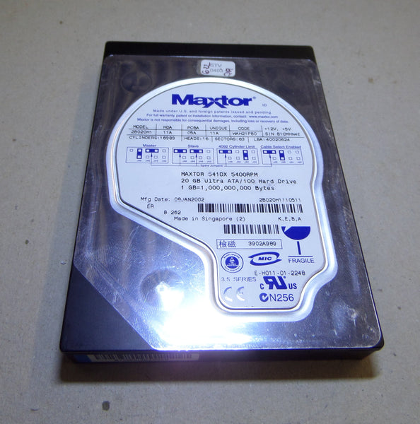 Hard Disk 3½" 2,1 Gbyte prepared for CNC X30 Drill Alpha 01