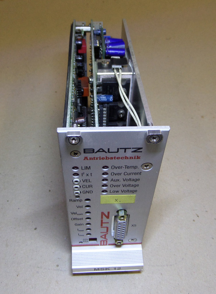 Servo Amplifier MSK12-10-000-QA.3 Drill Alpha 01