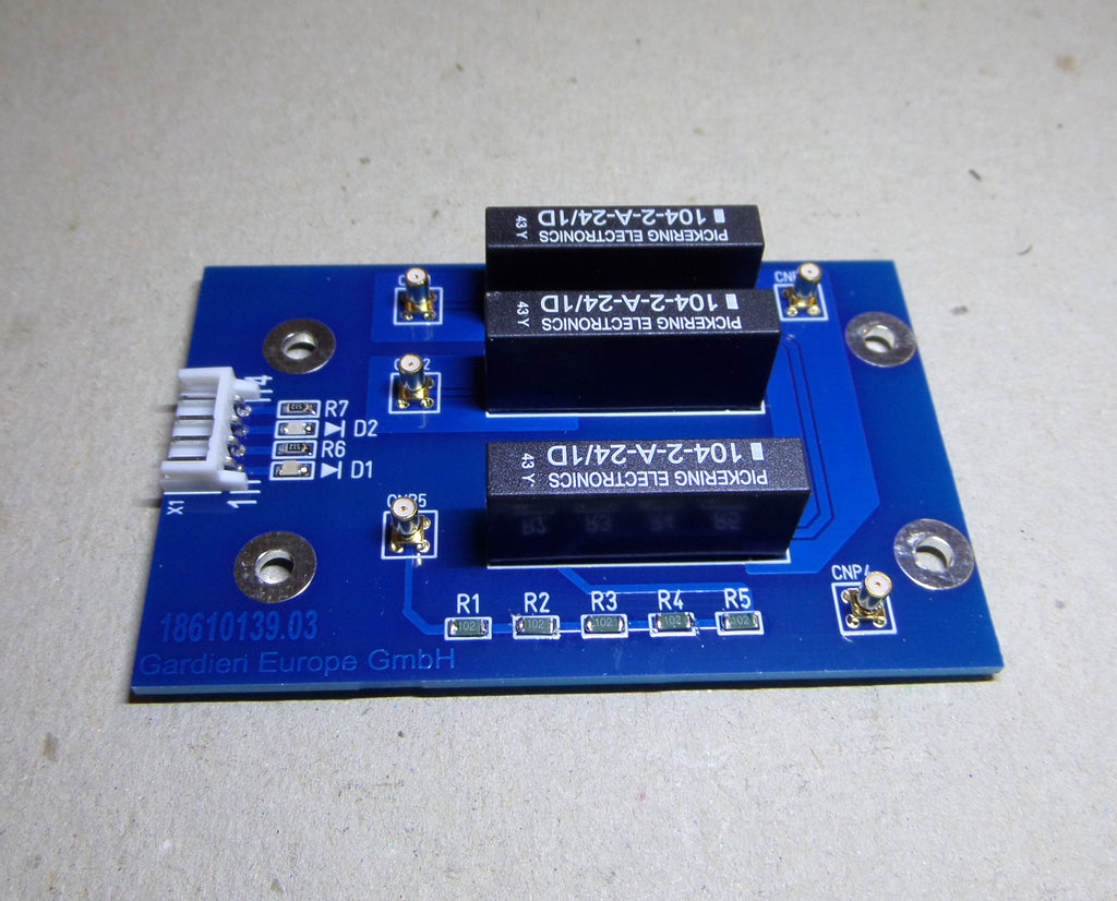 C-Cut Board with Resistors and LED´s Flying Probe Ultim8
