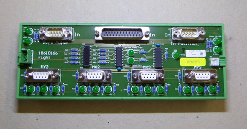 Servo Distribution Board, left Flying Probe Gxxx Series
