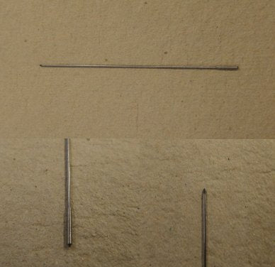 Test pin, headed, 1,2mm head