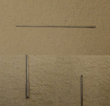 Test pin, headed, 1,2mm head