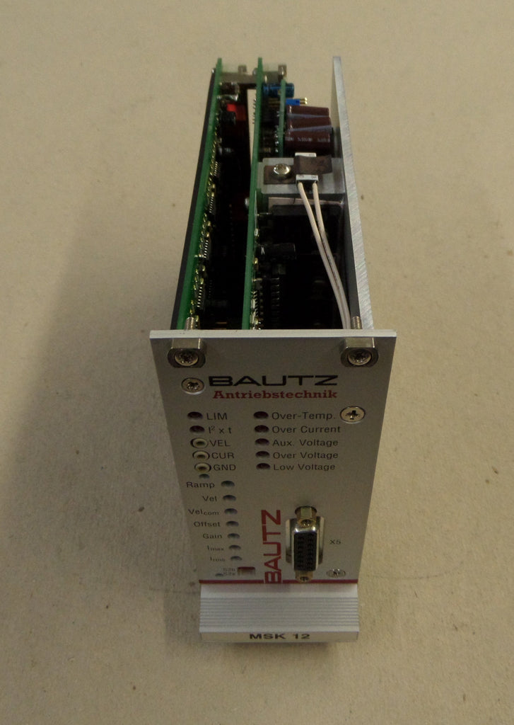 SERVO CONTROLLER DC X/Y* Typ: MSK-12-10-000-QA3 Drill Mic Series