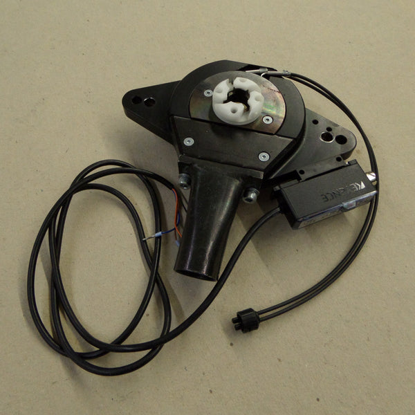 Pressure foot assembly f. Z-Axis with BBD (old design) Drill Alpha 01