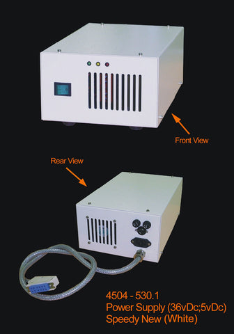 Power supply 36VDC, 5VDC, Speedy new, repaired Flying Probe Speedy