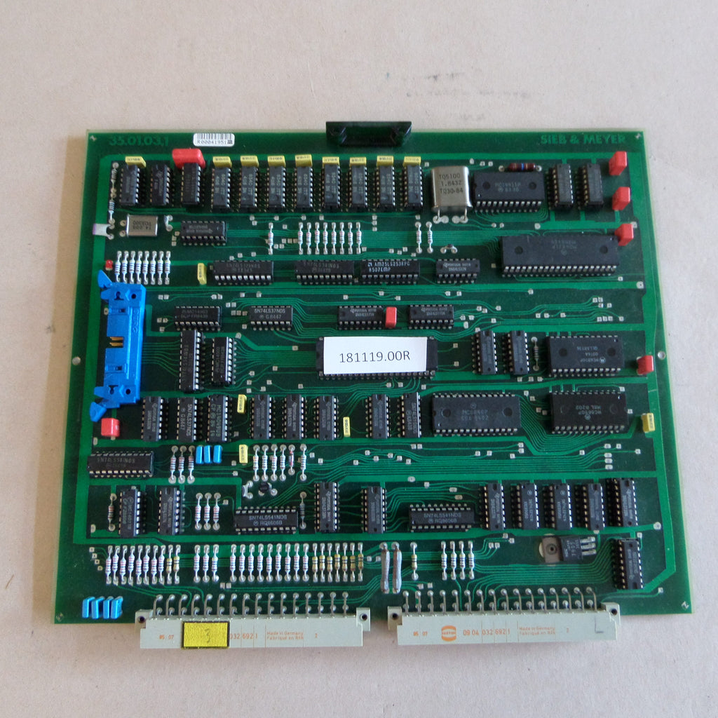 PCB assembly, Inter-Interface SM35.01.03, refurbished Drill Mic Series