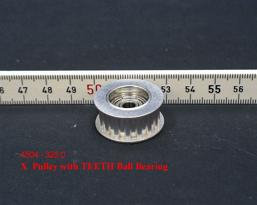 Pulley, toothed with bearing X belt Flying Probe Speedy