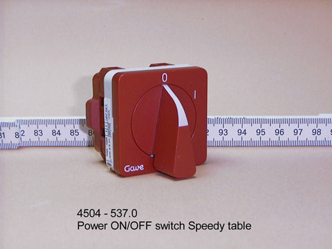 Switch, power on/off,  Speedy table Flying Probe Speedy